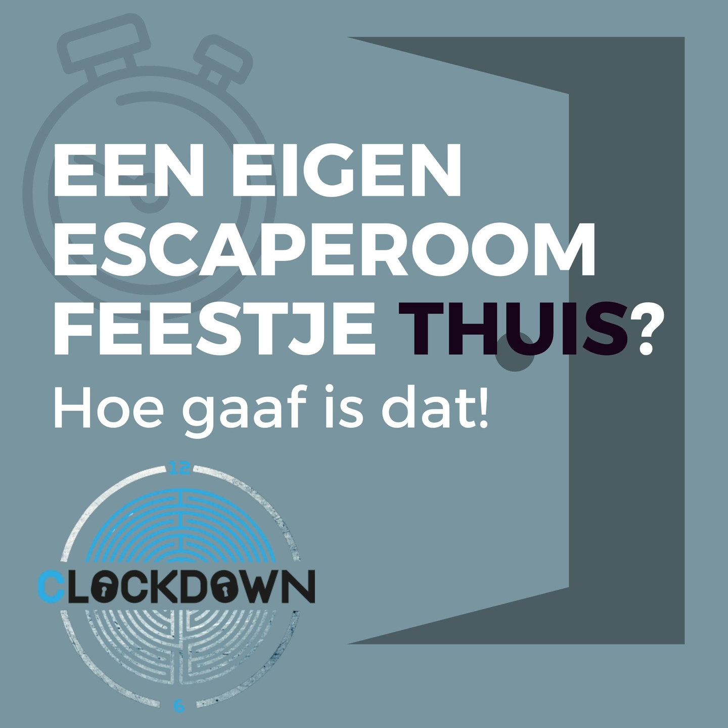 Kinderfeestje Escaperoom Thuis